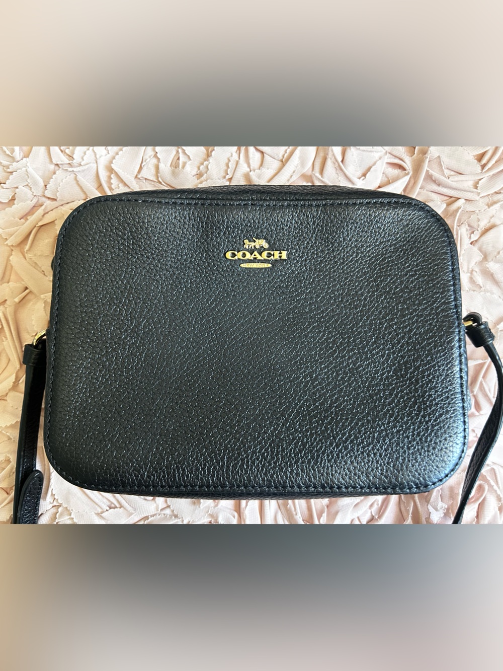 Coach Mini Jamie Camera Bag (black/gold)